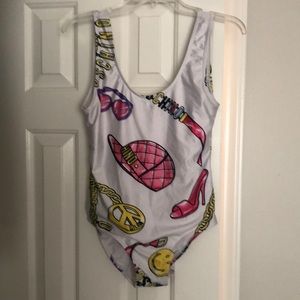 Moschino dupe one piece swimsuit